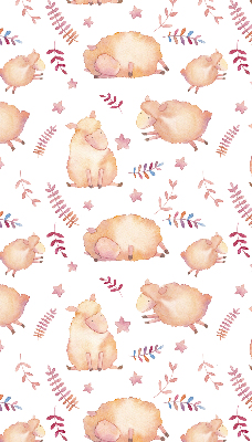 Blackout roller blind Sheep among the stars