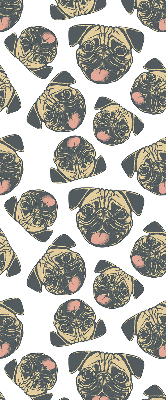 Fabric roller blind for window Bulldogs