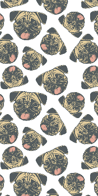 Fabric roller blind for window Bulldogs