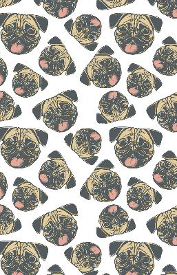 Fabric roller blind for window Bulldogs