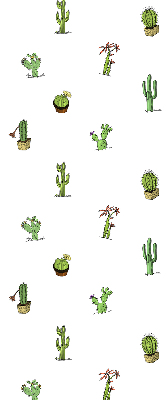 Fabric roller blind for window Cacti