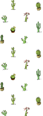 Fabric roller blind for window Cacti