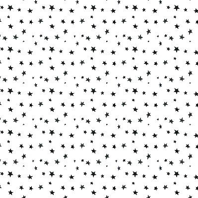 Blackout roller blind for window Stars