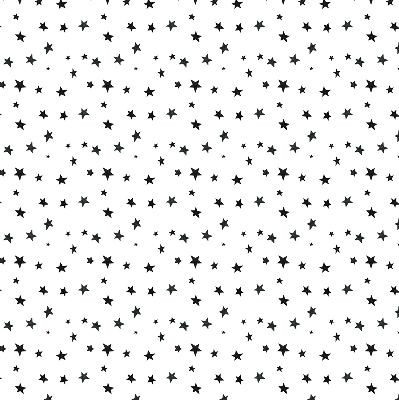 Blackout roller blind for window Stars