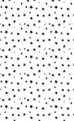 Blackout roller blind for window Stars