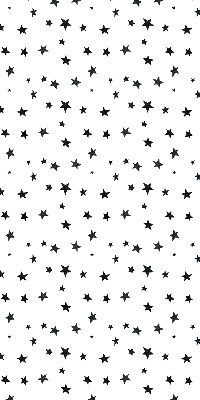 Blackout roller blind for window Stars