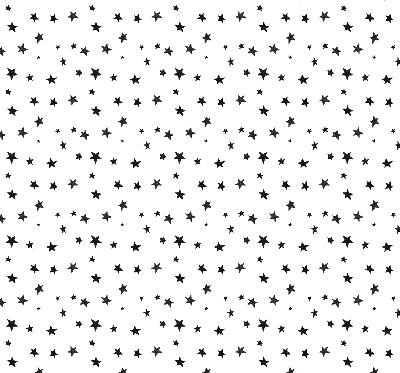 Blackout roller blind for window Stars