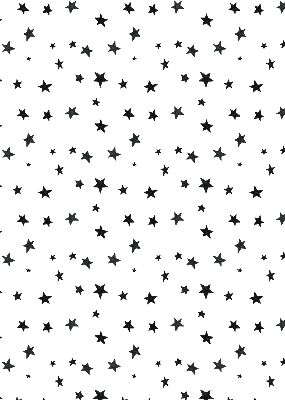 Blackout roller blind for window Stars