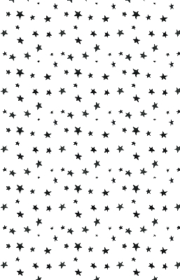 Blackout roller blind for window Stars