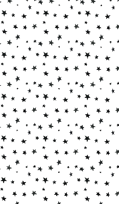 Blackout roller blind for window Stars