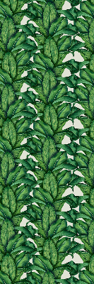 Blackout roller blind Green leaves