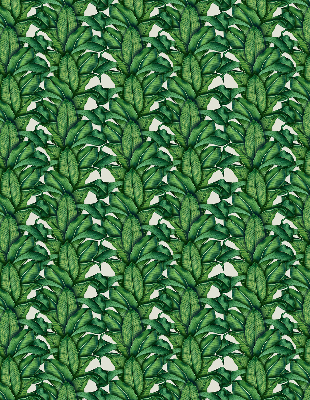 Blackout roller blind Green leaves