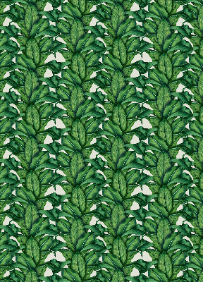 Blackout roller blind Green leaves