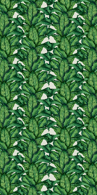 Blackout roller blind Green leaves