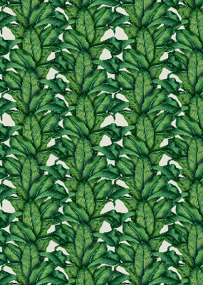 Blackout roller blind Green leaves
