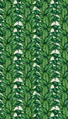 Blackout roller blind Green leaves