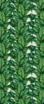 Blackout roller blind Green leaves