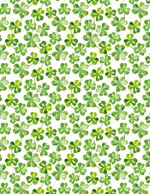 Blackout roller blind Lucky clover
