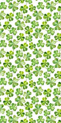 Blackout roller blind Lucky clover