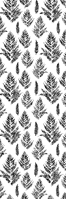 Blackout roller blind Painted leaves