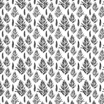 Blackout roller blind Painted leaves