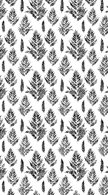 Blackout roller blind Painted leaves