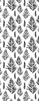 Blackout roller blind Painted leaves