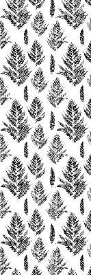 Blackout roller blind Painted leaves
