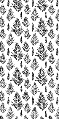 Blackout roller blind Painted leaves