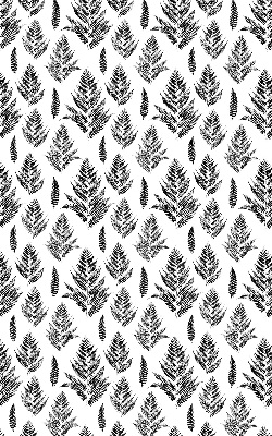 Blackout roller blind Painted leaves
