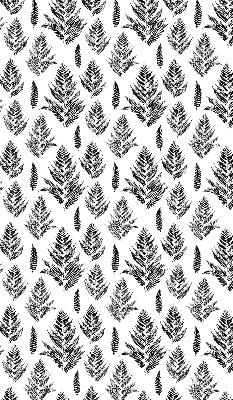Blackout roller blind Painted leaves
