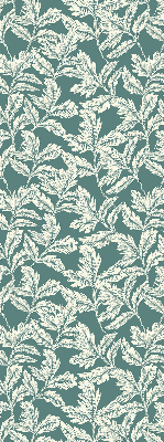 Blackout roller blind for window Leaf wallpaper