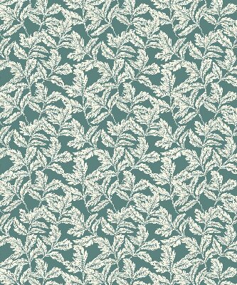 Blackout roller blind for window Leaf wallpaper