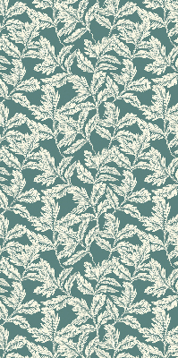 Blackout roller blind for window Leaf wallpaper