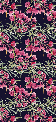 Blackout roller blind for window Exotic flower