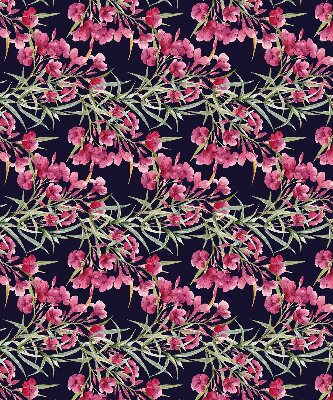 Blackout roller blind for window Exotic flower