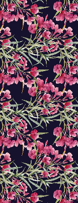 Blackout roller blind for window Exotic flower