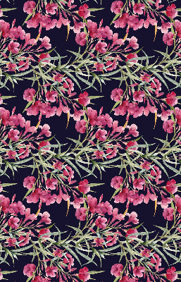 Blackout roller blind for window Exotic flower