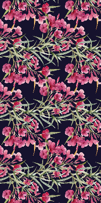 Blackout roller blind for window Exotic flower