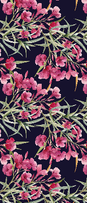 Blackout roller blind for window Exotic flower