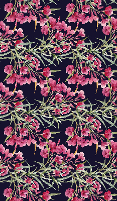 Blackout roller blind for window Exotic flower
