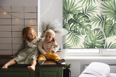 Blackout roller blind for window Various leaves