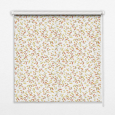 Blackout roller blind Falling leaves