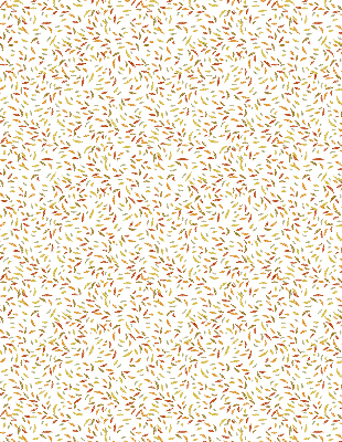 Blackout roller blind Falling leaves