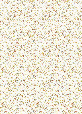 Blackout roller blind Falling leaves