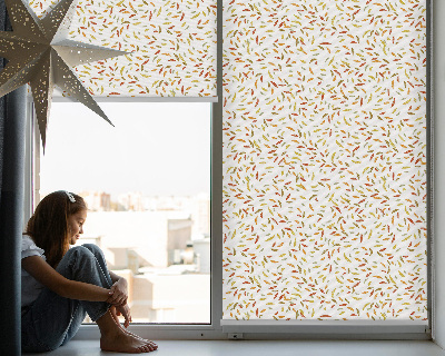 Blackout roller blind Falling leaves