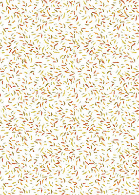Blackout roller blind Falling leaves