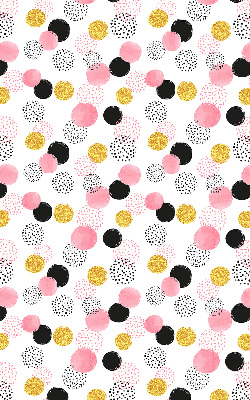 Blackout roller blind Various circles