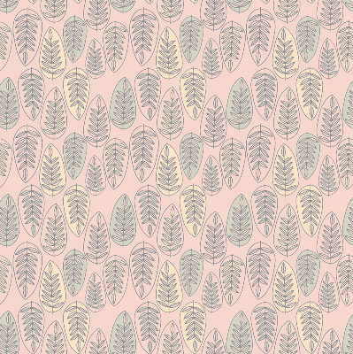 Blackout roller blind for window Colorful leaves