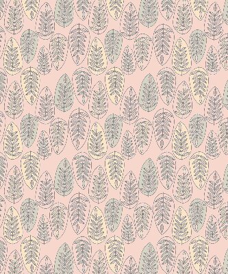 Blackout roller blind for window Colorful leaves